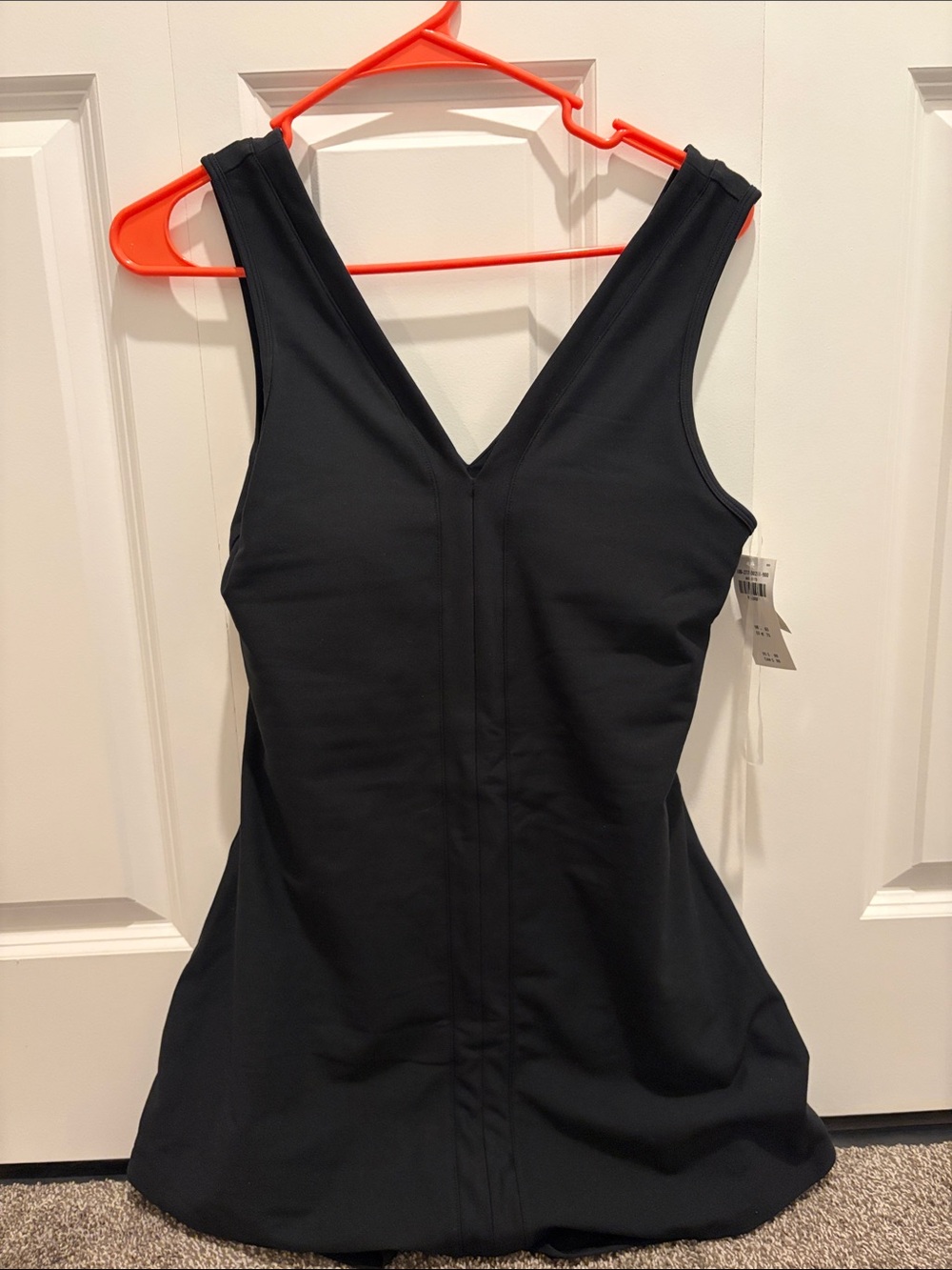 Abercrombie & Fitch Black Mini Athleisure Dress